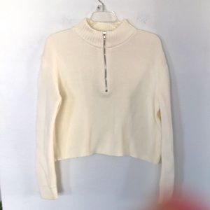 ADIKA CREAM LONG SLEEVE SWEATER SIZE MED EXCELLENT CONDITION! NWOT